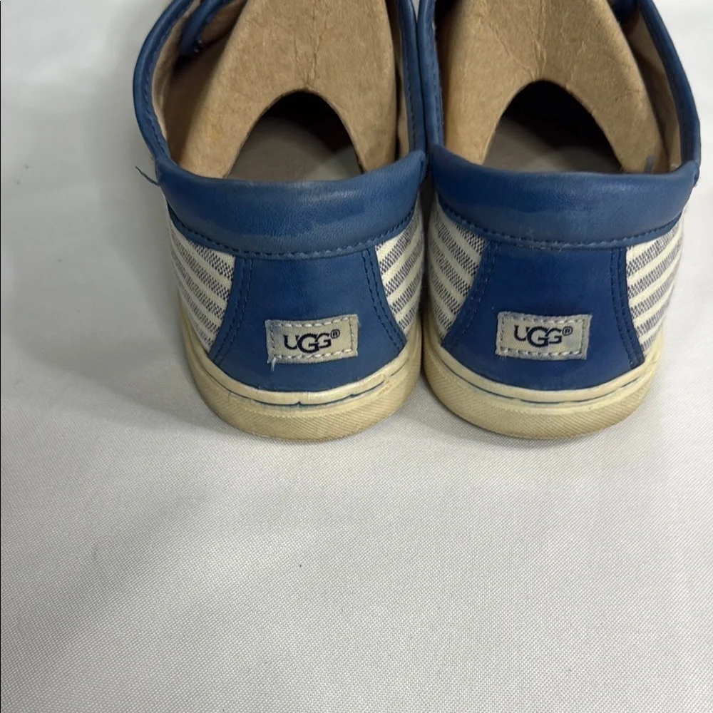 UGG Blue and Cream Sneakers with Nautical Style